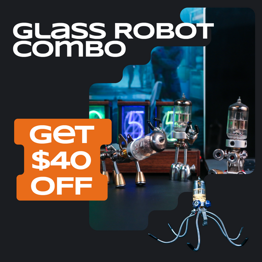 Glass Robot Series(Combo 4pcs)